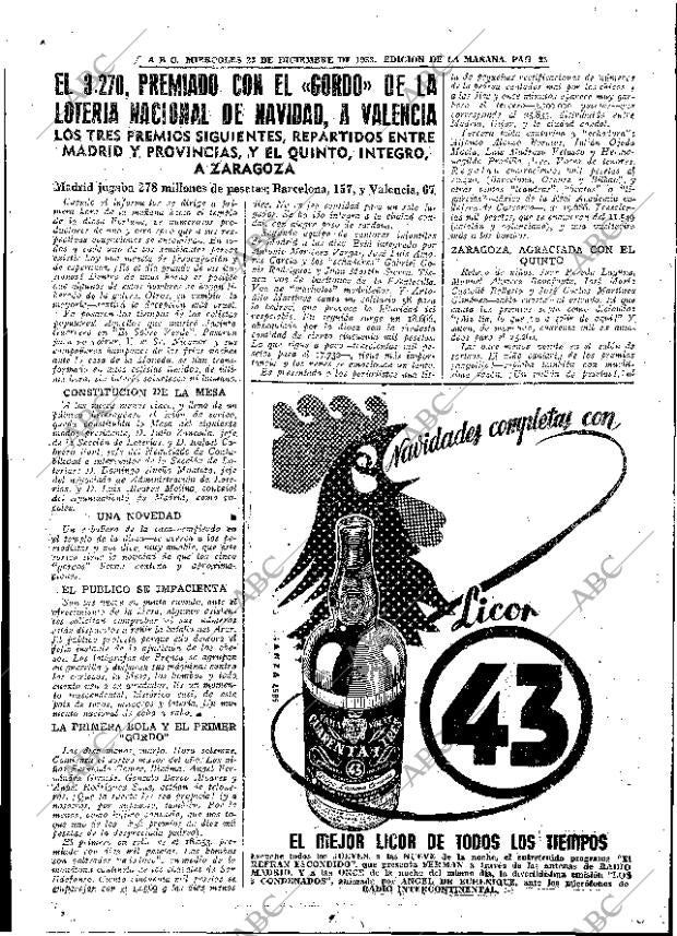 ABC MADRID 23-12-1953 página 33