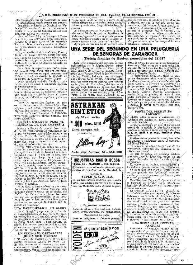 ABC MADRID 23-12-1953 página 37