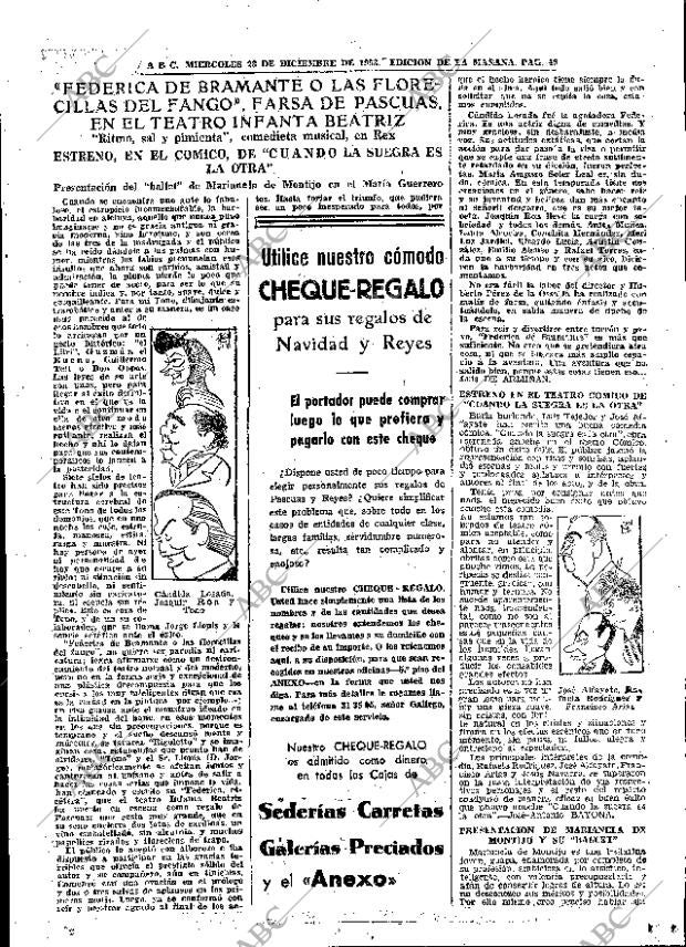 ABC MADRID 23-12-1953 página 49