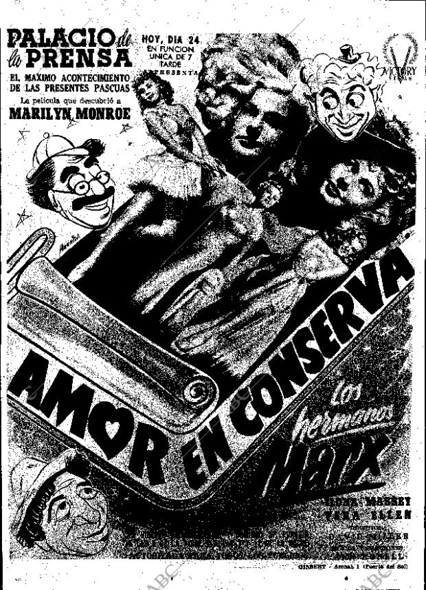 ABC MADRID 24-12-1953 página 28