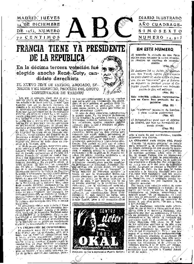 ABC MADRID 24-12-1953 página 29