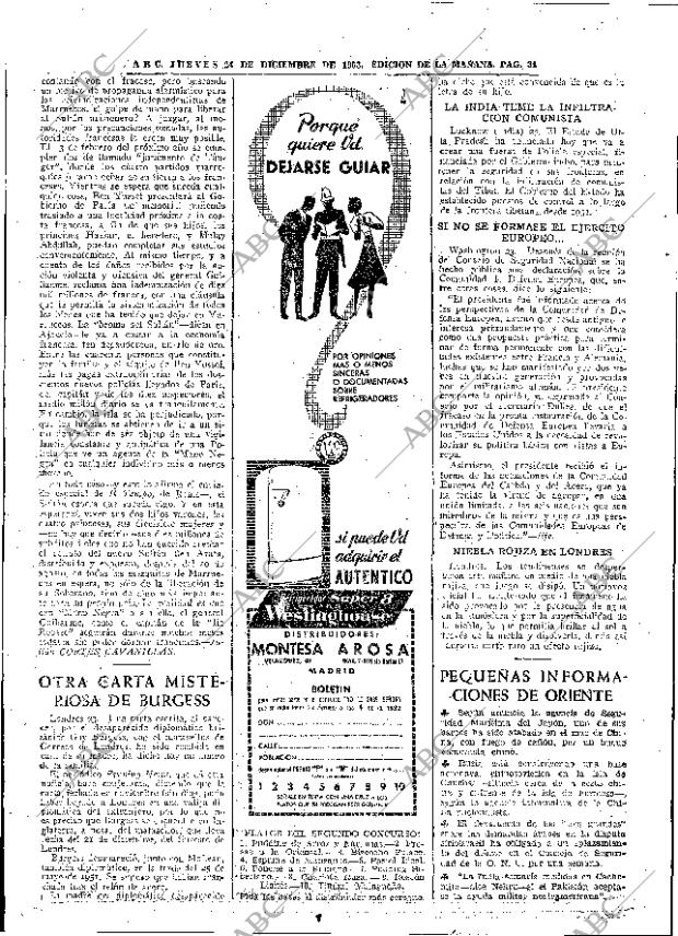 ABC MADRID 24-12-1953 página 32