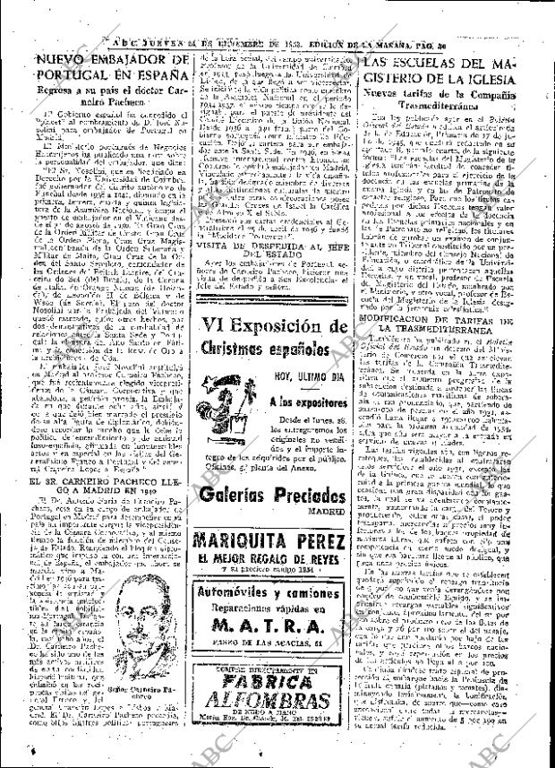 ABC MADRID 24-12-1953 página 34
