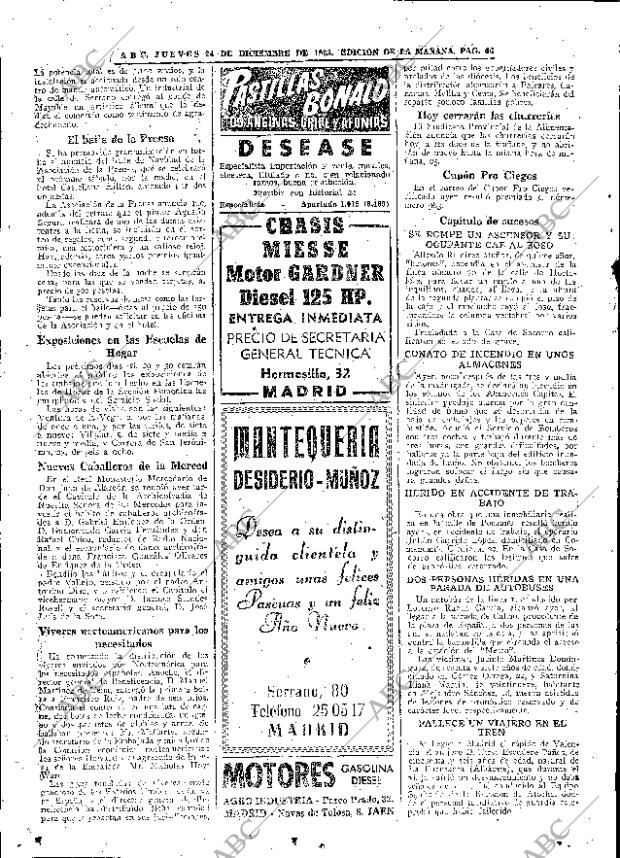 ABC MADRID 24-12-1953 página 44