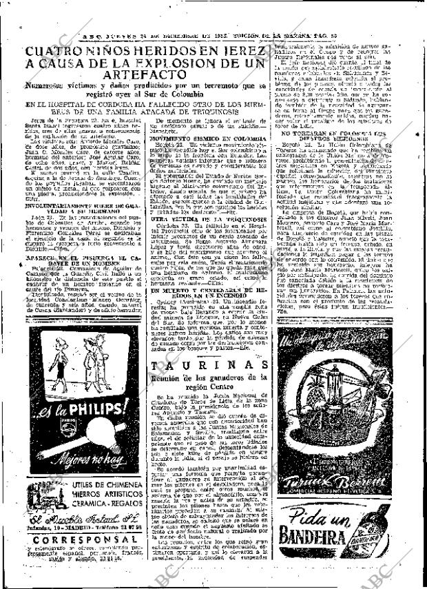 ABC MADRID 24-12-1953 página 54