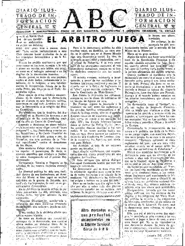 ABC SEVILLA 27-12-1953 página 3