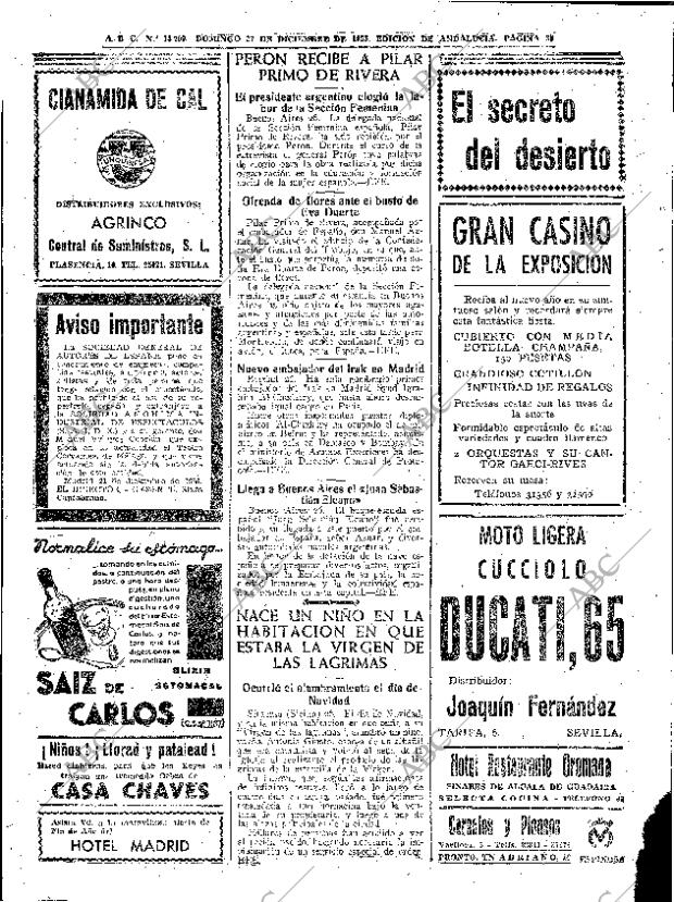 ABC SEVILLA 27-12-1953 página 30