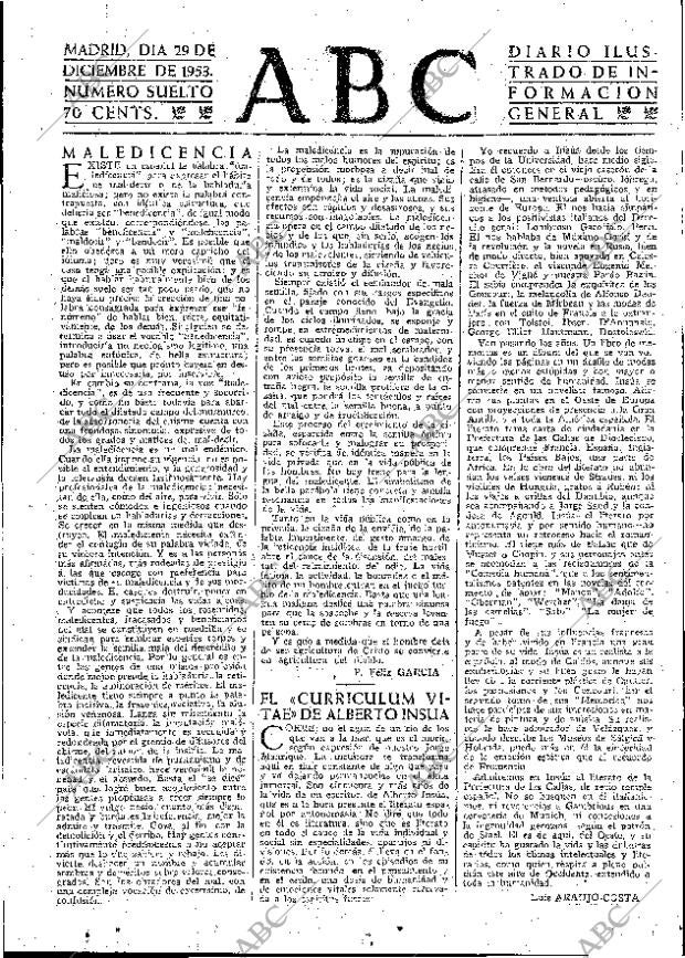 ABC MADRID 29-12-1953 página 3
