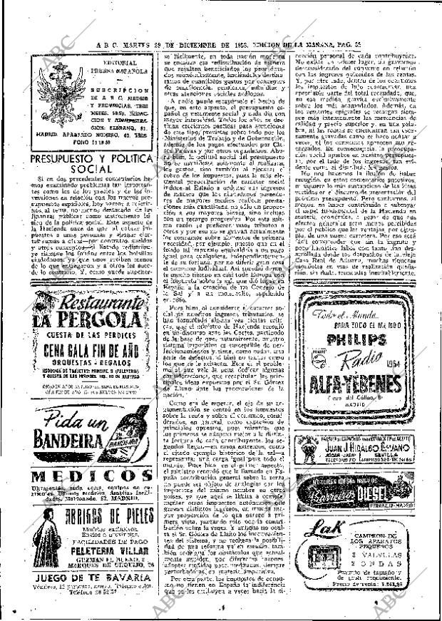ABC MADRID 29-12-1953 página 32
