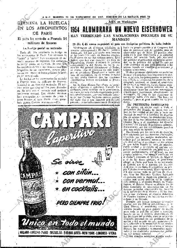 ABC MADRID 29-12-1953 página 33