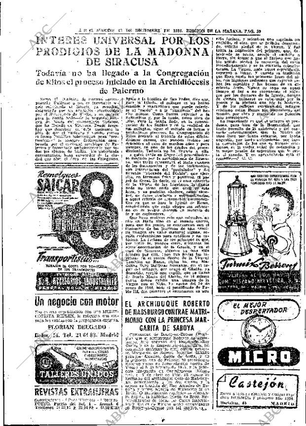ABC MADRID 29-12-1953 página 39