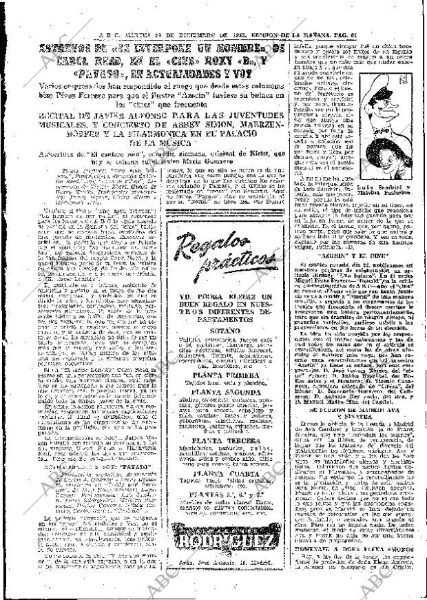 ABC MADRID 29-12-1953 página 61