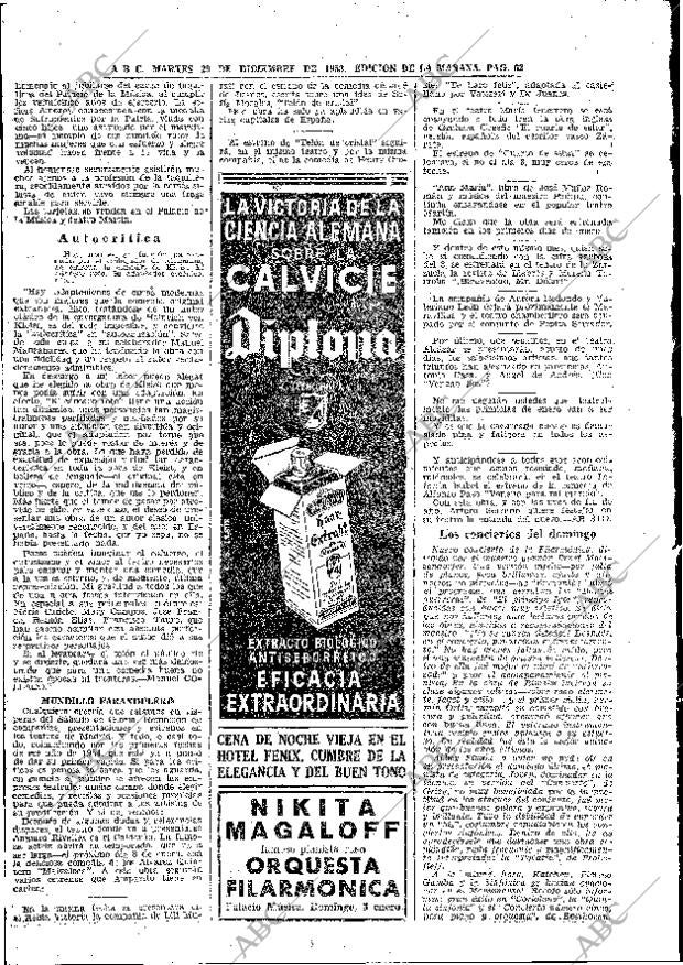 ABC MADRID 29-12-1953 página 62