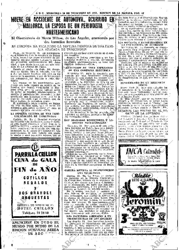 ABC MADRID 30-12-1953 página 46