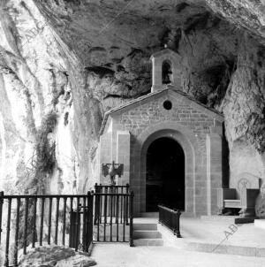 Capilla de la cueva de Covadonga (Asturias)