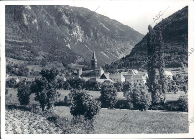 Un pueblo del valle de arán