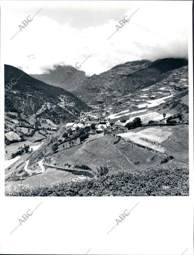 Valle de arán desde Montcorbau