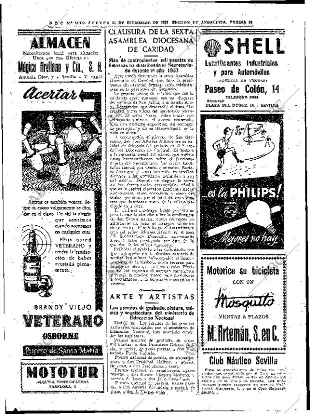 ABC SEVILLA 31-12-1953 página 20