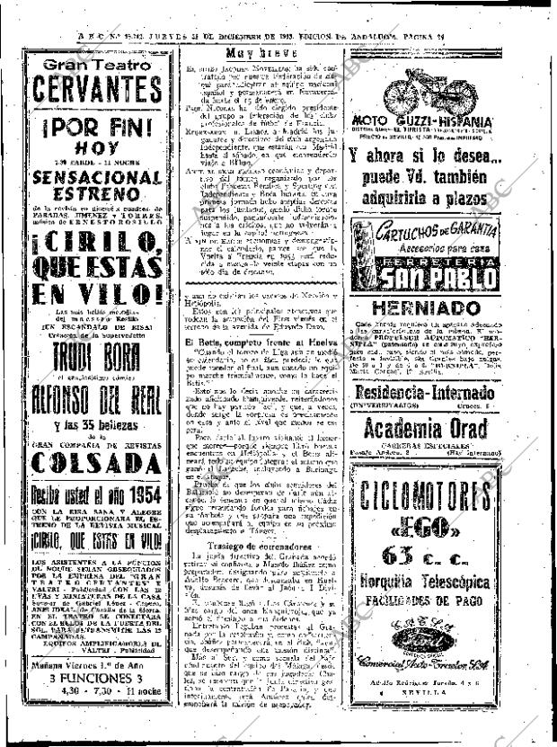 ABC SEVILLA 31-12-1953 página 34