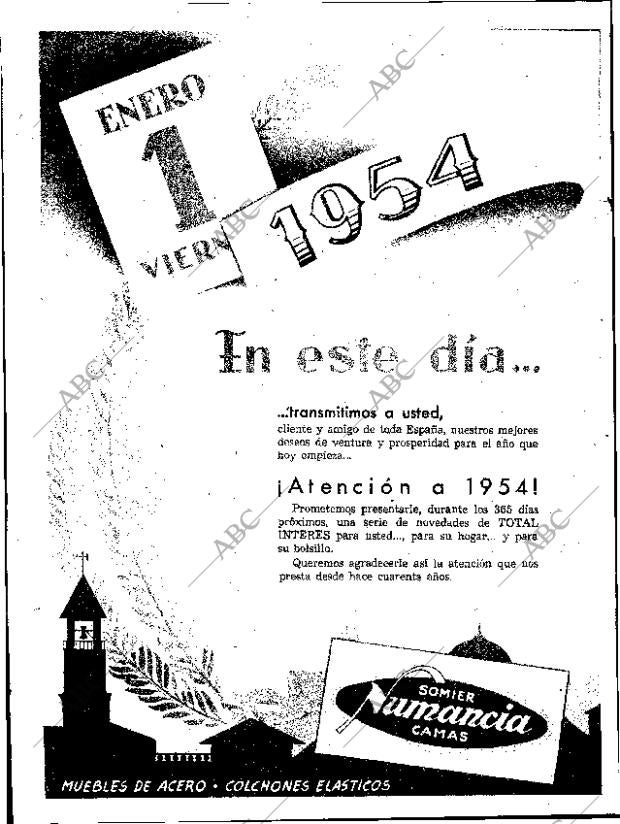 ABC SEVILLA 01-01-1954 página 38