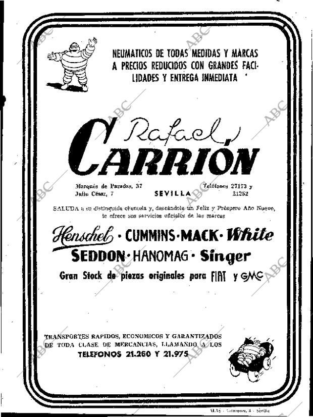 ABC SEVILLA 01-01-1954 página 39