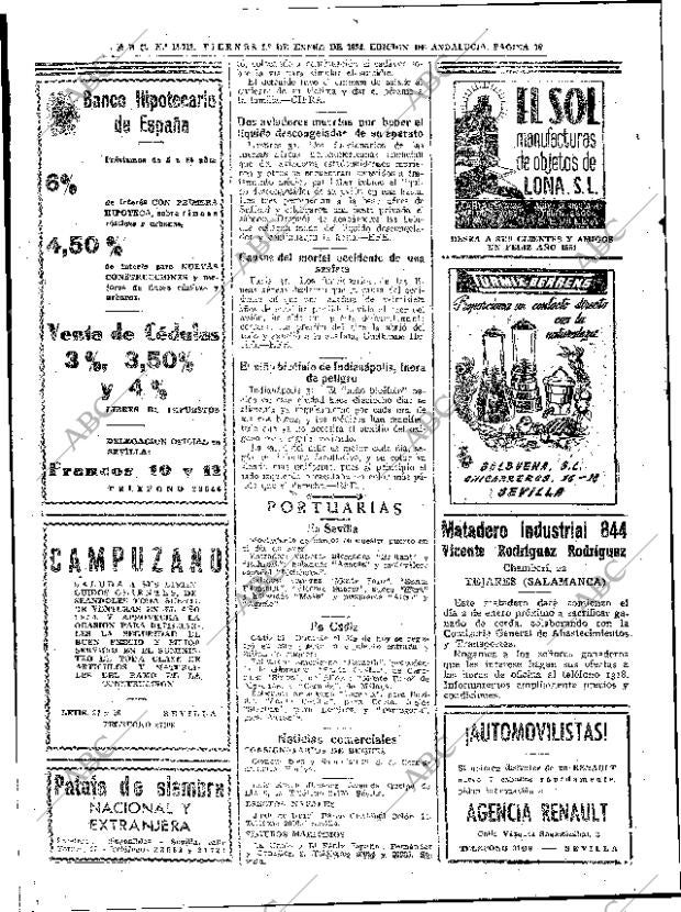 ABC SEVILLA 01-01-1954 página 76