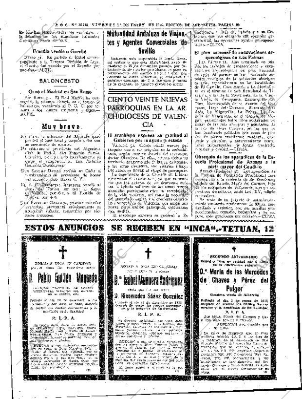 ABC SEVILLA 01-01-1954 página 80