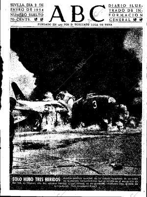 ABC SEVILLA 02-01-1954 página 1