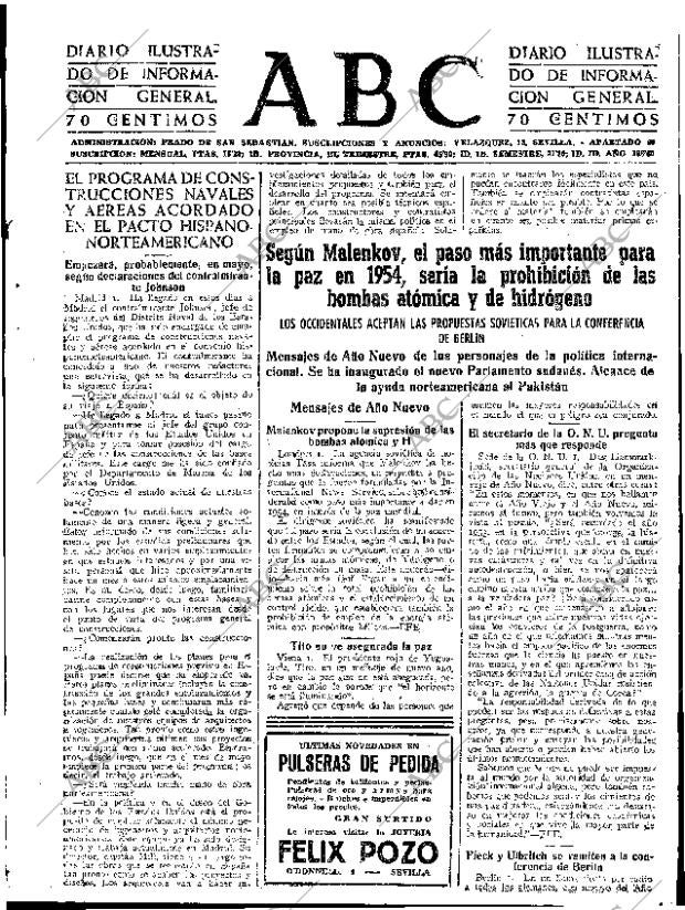 ABC SEVILLA 02-01-1954 página 7