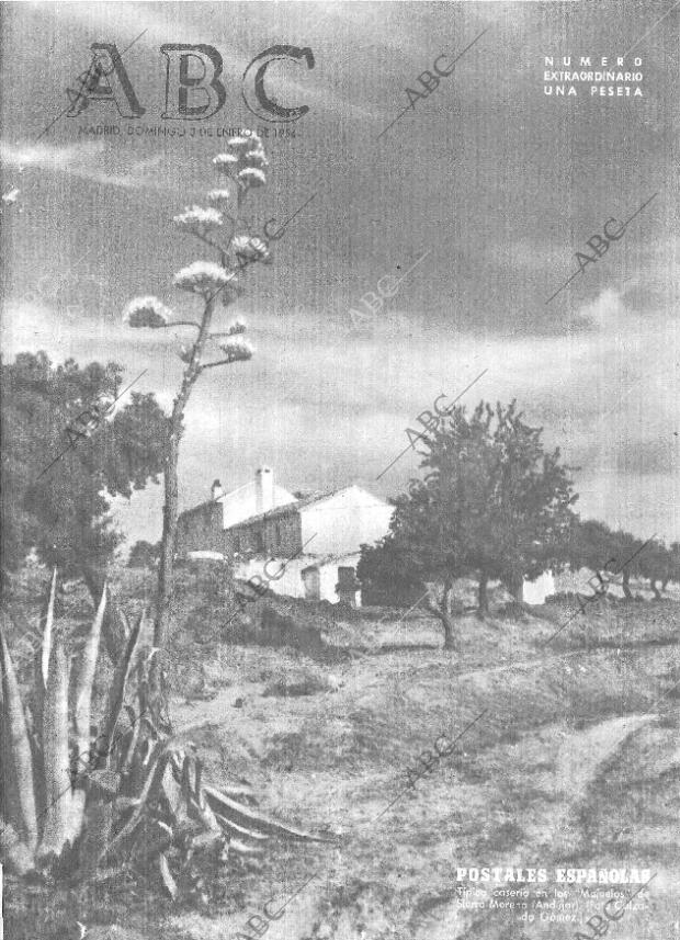 ABC MADRID 03-01-1954 página 1