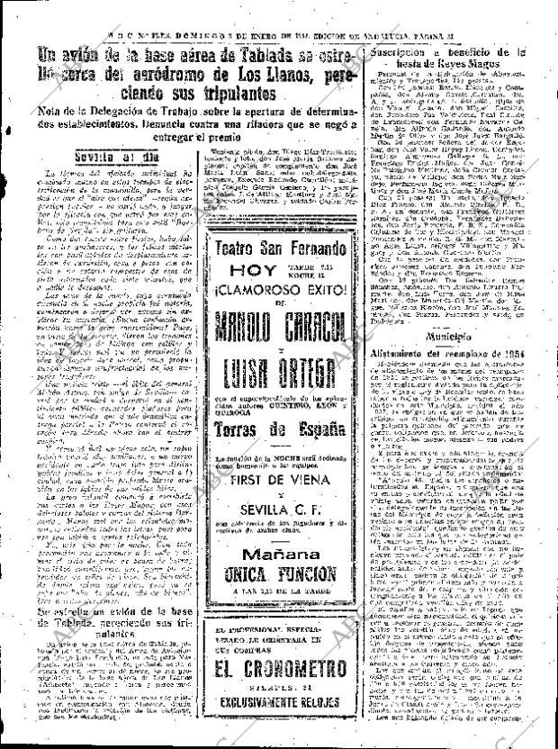 ABC SEVILLA 03-01-1954 página 31