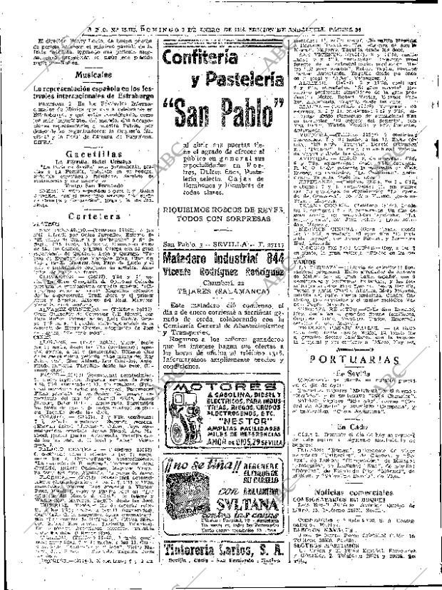 ABC SEVILLA 03-01-1954 página 34
