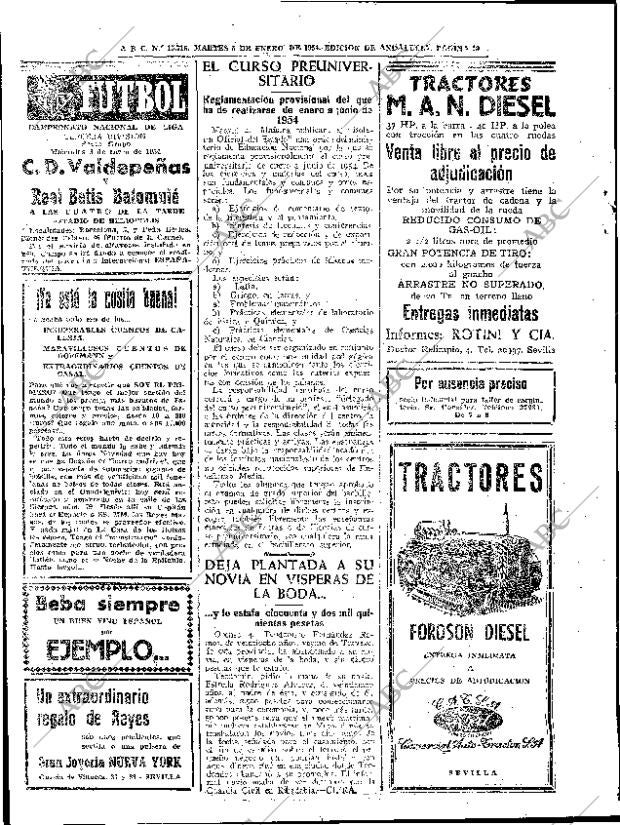 ABC SEVILLA 05-01-1954 página 10