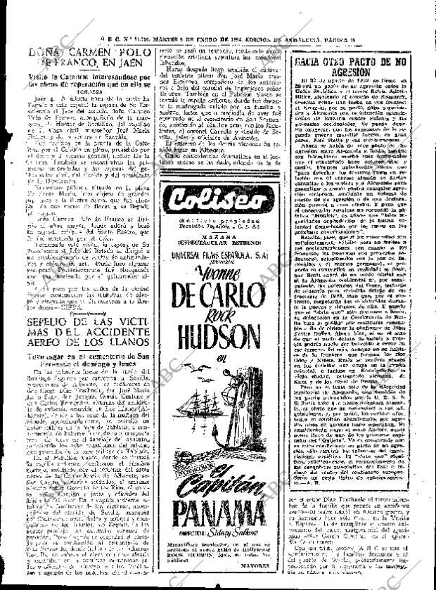 ABC SEVILLA 05-01-1954 página 15