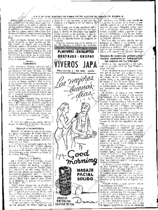 ABC SEVILLA 05-01-1954 página 20