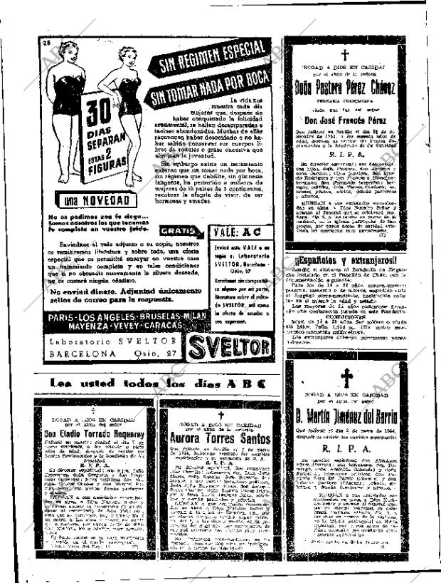 ABC SEVILLA 08-01-1954 página 22