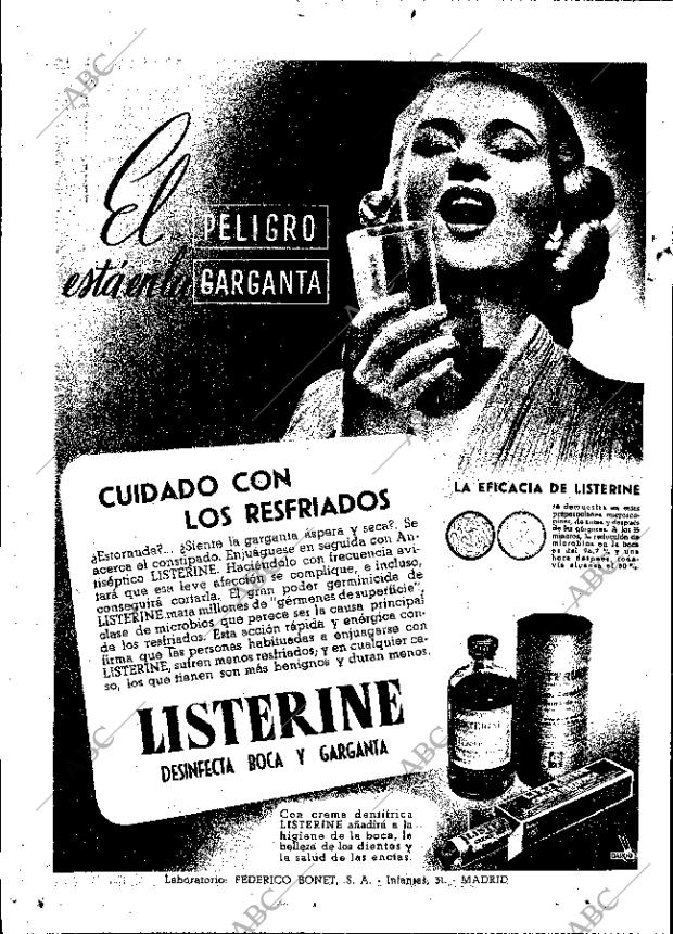 ABC MADRID 10-01-1954 página 2