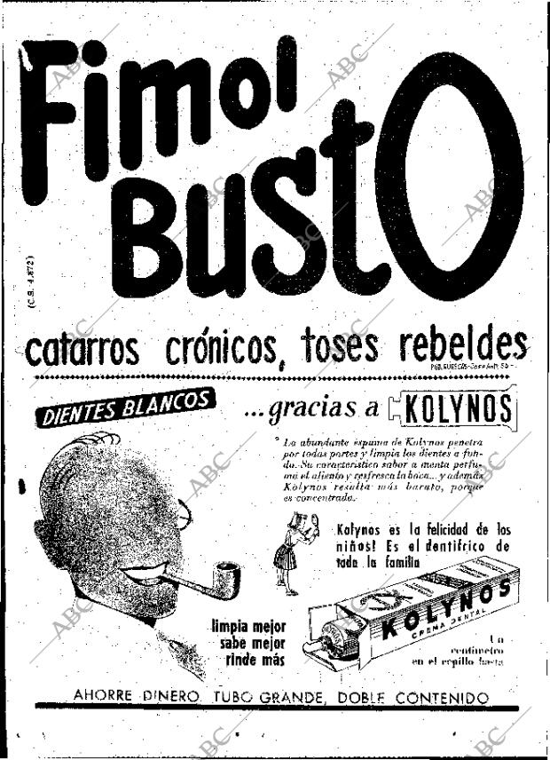 ABC MADRID 10-01-1954 página 22