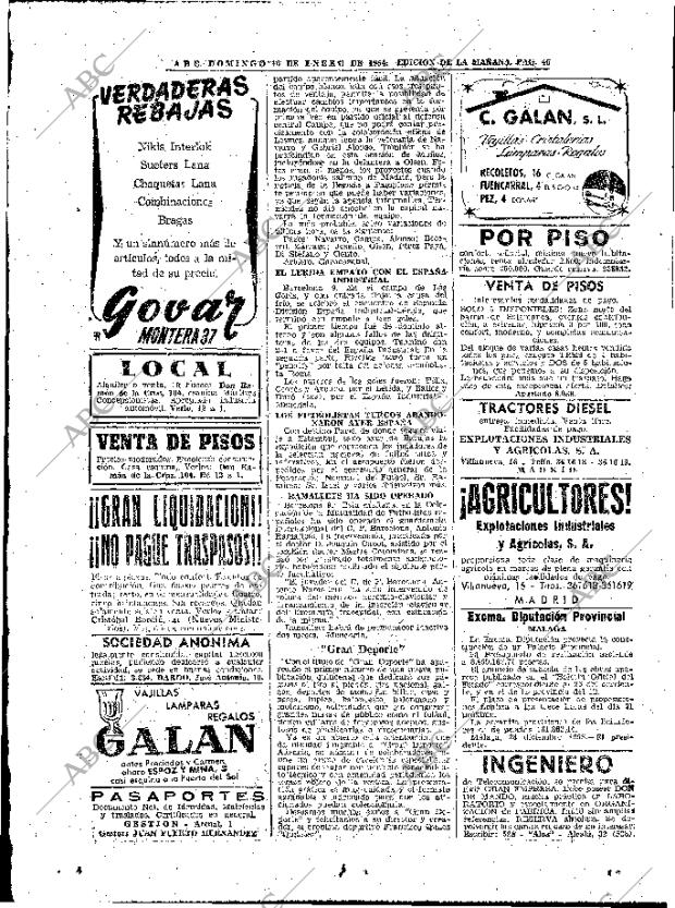 ABC MADRID 10-01-1954 página 46