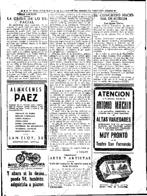 ABC SEVILLA 10-01-1954 página 20