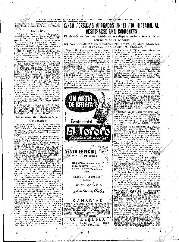 ABC MADRID 16-01-1954 página 29