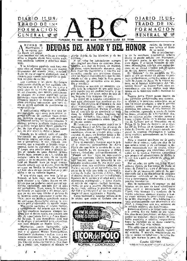 ABC MADRID 16-01-1954 página 3