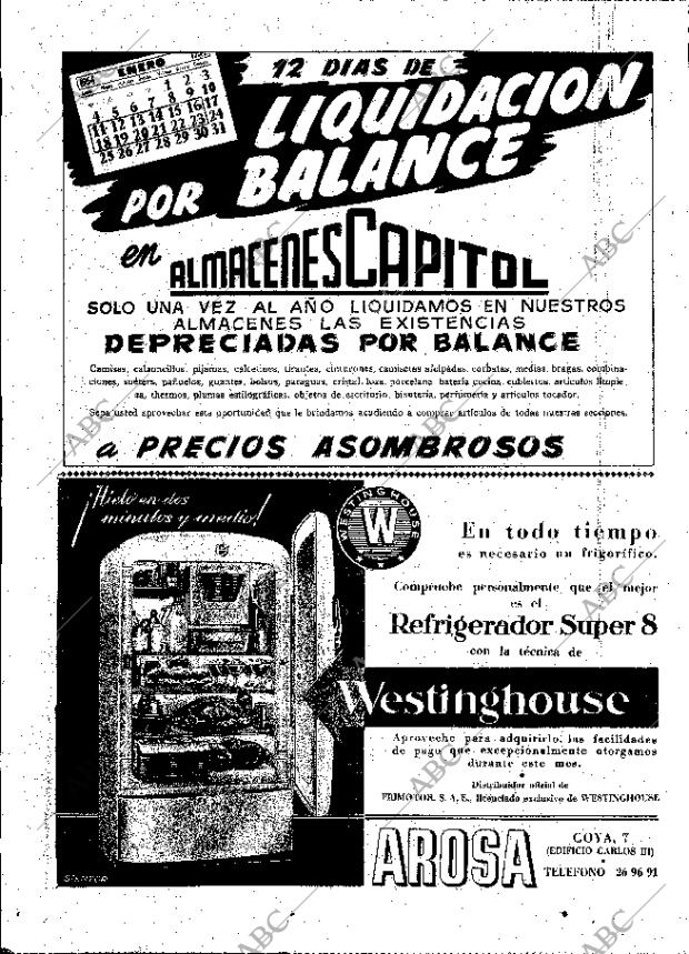 ABC MADRID 17-01-1954 página 4