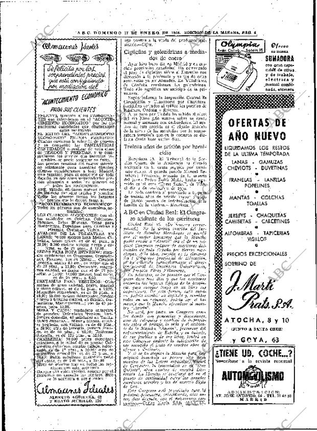 ABC MADRID 17-01-1954 página 42