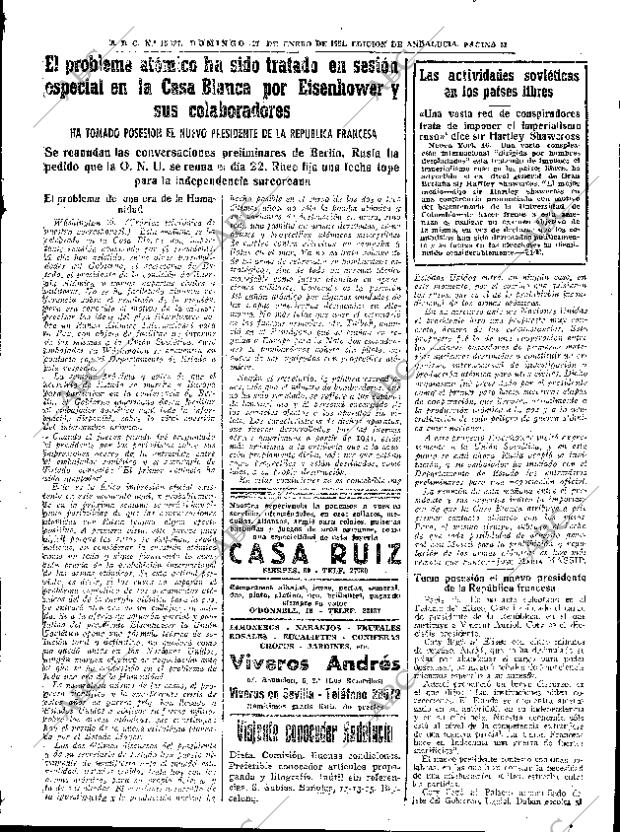 ABC SEVILLA 17-01-1954 página 21