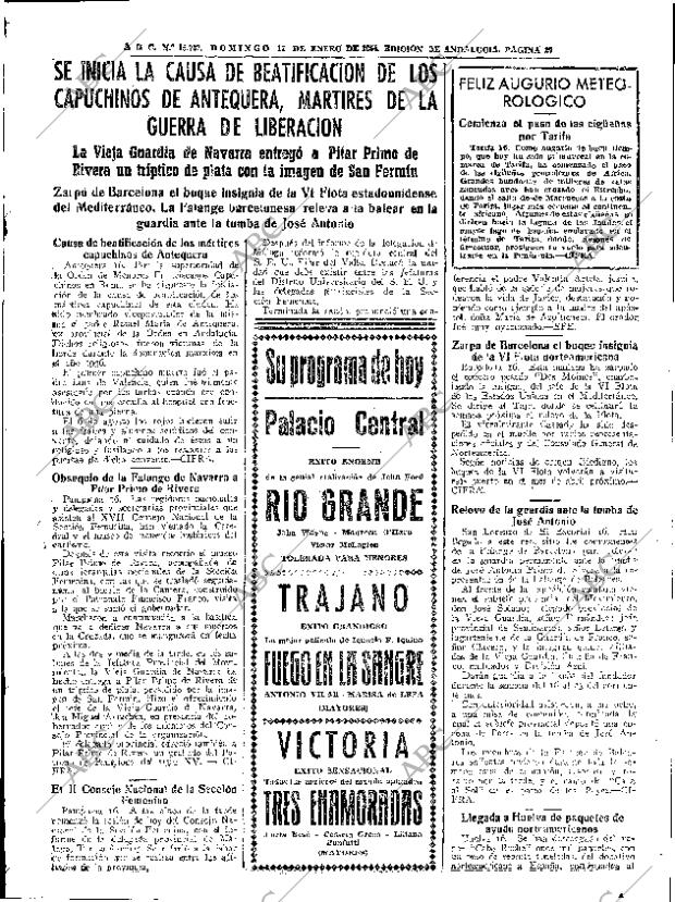 ABC SEVILLA 17-01-1954 página 27