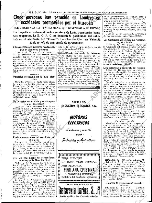 ABC SEVILLA 17-01-1954 página 29