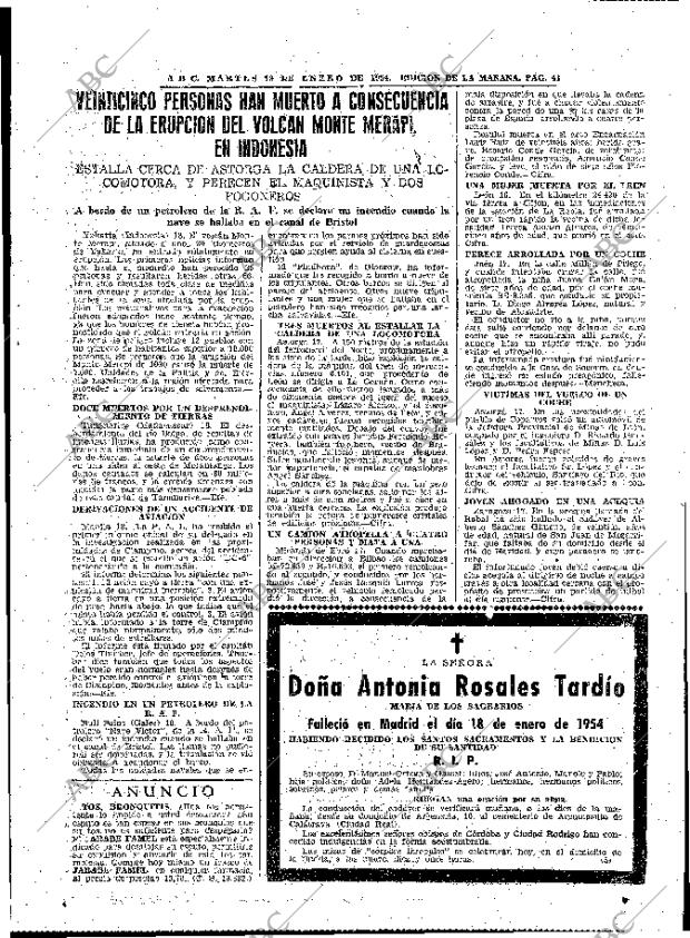 ABC MADRID 19-01-1954 página 41