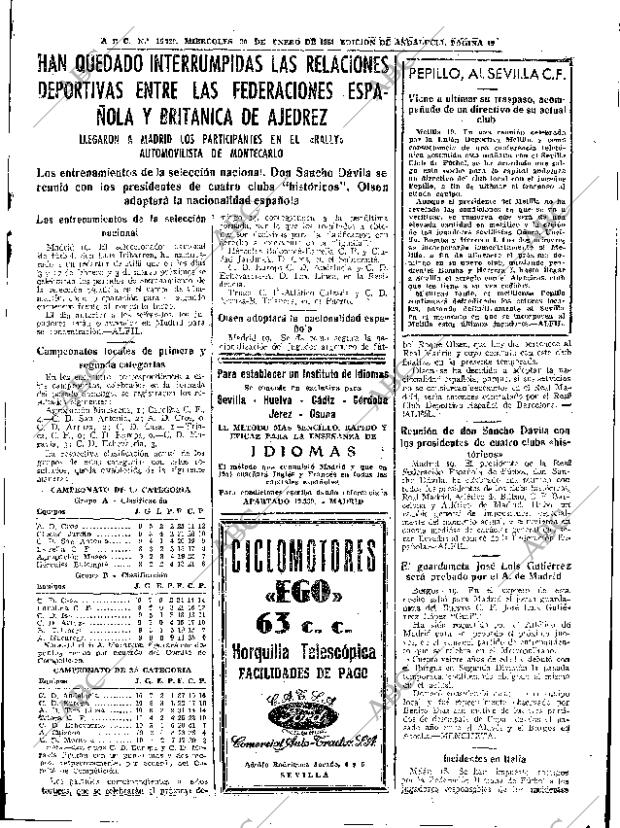 ABC SEVILLA 20-01-1954 página 19