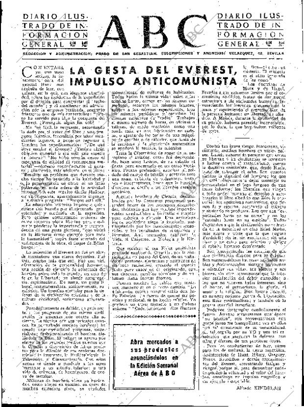 ABC SEVILLA 20-01-1954 página 3